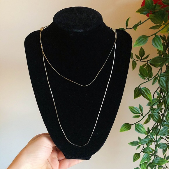 Vintage Jewelry - VINTAGE SILVER NECKLACE